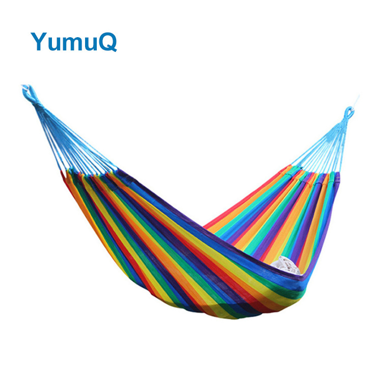 YumuQ Customized Double Person Cheap Portable Foldinge Garden Outdoor Camping Hammock Chair Swing Macrame