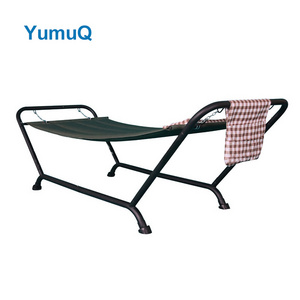 YumuQ Hammock Chair Stand Camping C - Shape Frame Only 2 Person Heavy Duty Metal Brackets For Outdoor Indoor