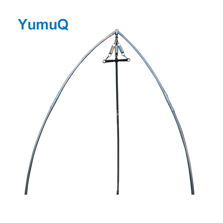 YumuQ Aerial Yoga Rigging Hammock Portable Training Frame Swing Trapeze Stand Product Indoor Outdoor