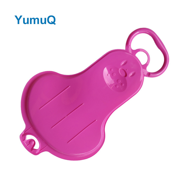 YumuQ Hdpe Bottom Pe Foam Ice Fishing Saucer Thickened Floated Sled Snow Car Sledge Skiing Board