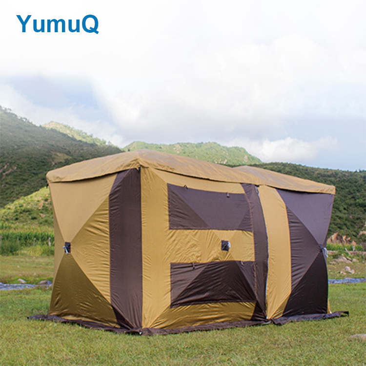 YumuQ Extension Space Outdoor Portable Camping Glamping Gear Suv Car Awning Rear Extension Tent Sun Shelter Tarp