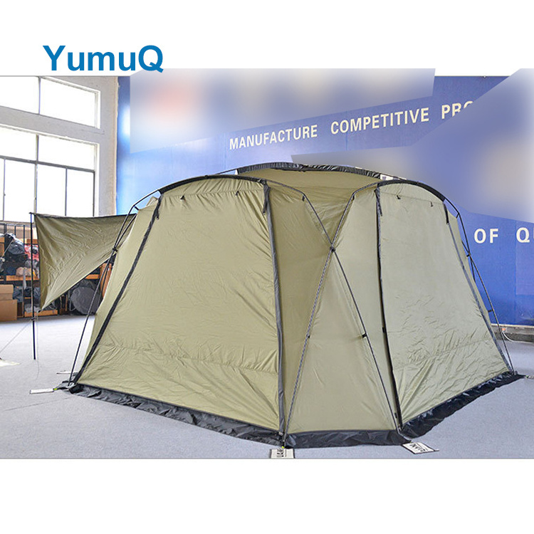 YumuQ Family 2 5-6-8 Person Camping Caravan Awning Hotel House Tent 4 10 8-12 People And Accessories