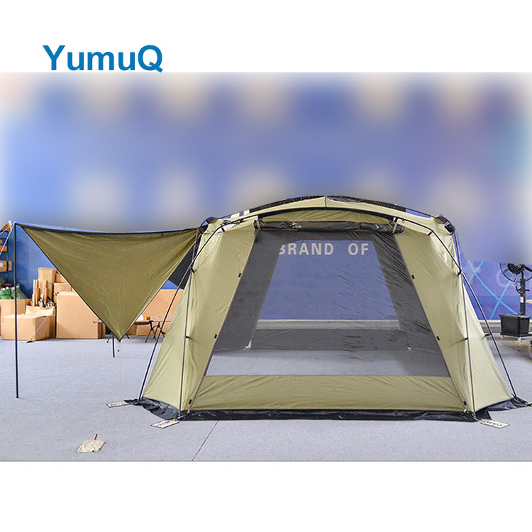 YumuQ Family 2 5-6-8 Person Camping Caravan Awning Hotel House Tent 4 10 8-12 People And Accessories