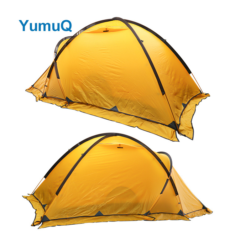 YumuQ 1-2-3-4 Persons Man Aluminum Pole 4 Season Mountain Hike Automatic Camping Tent For Outdoor