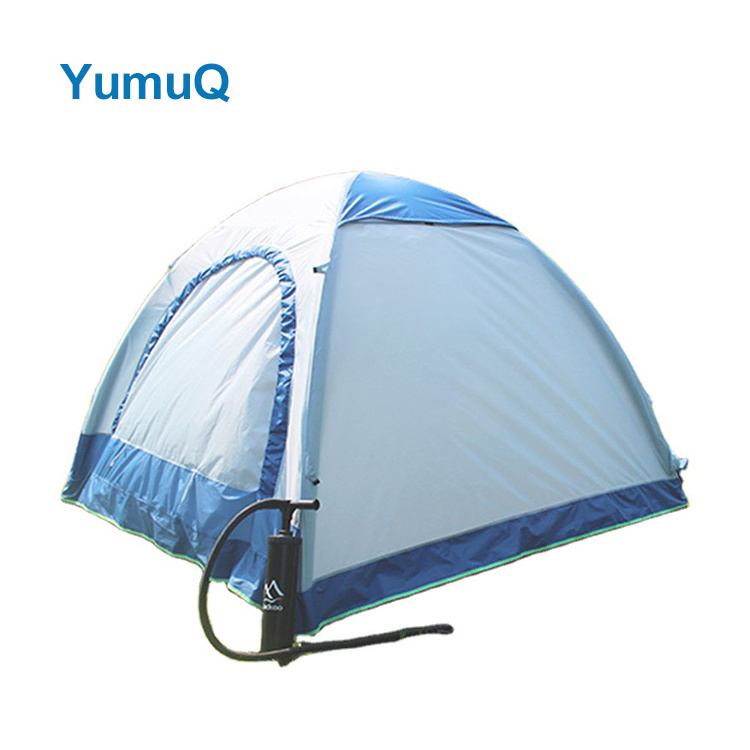 YumuQ High-quality Custom 1 12 People Glamping Automatic Inflatable Camping House Camper Tent