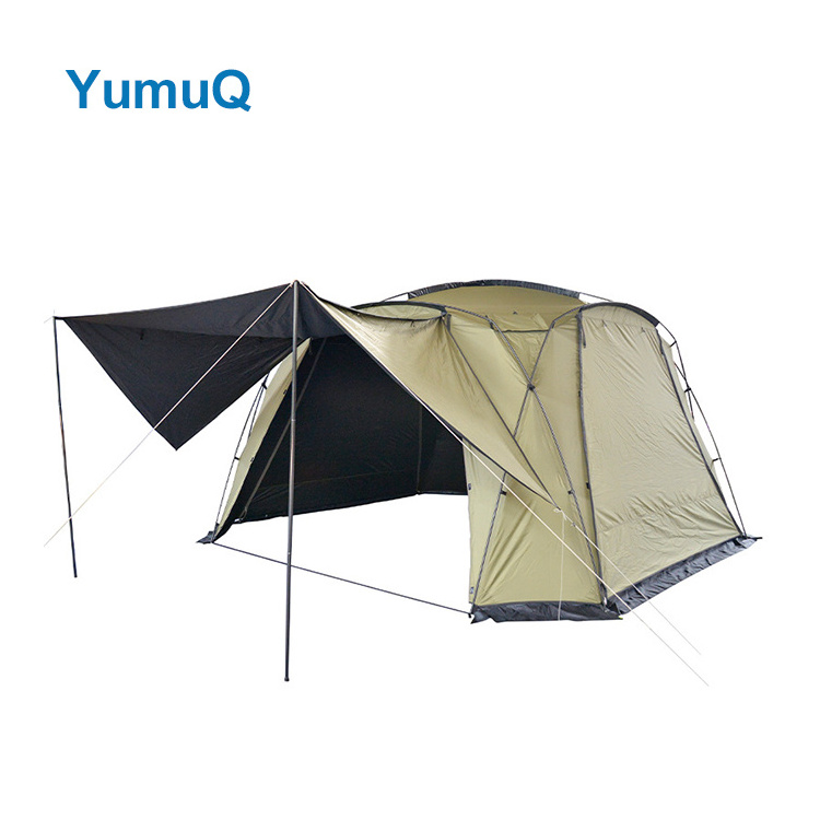 YumuQ Family 2 5-6-8 Person Camping Caravan Awning Hotel House Tent 4 10 8-12 People And Accessories