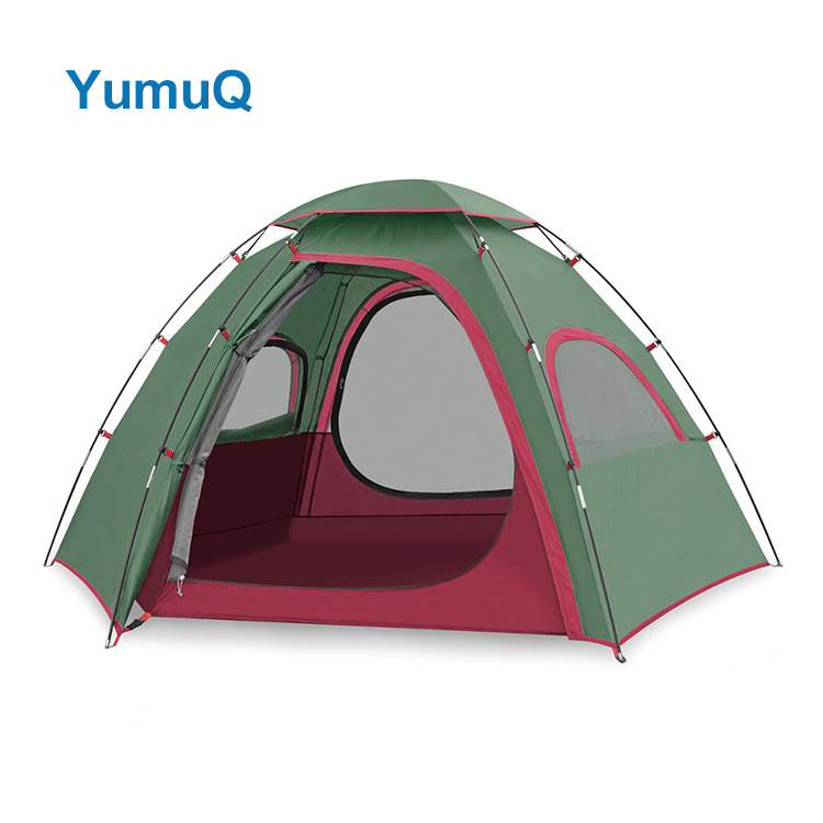 YumuQ High Quality Instant Automatic Outdoor automatic Easy Pop-up Folding Canopy Tents For Camping