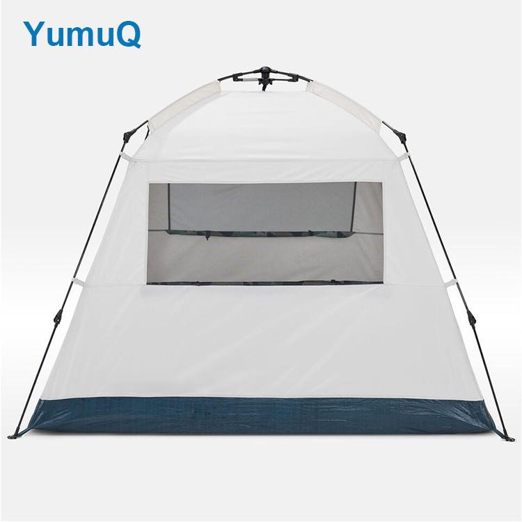 YumuQ 2023 New 10 Person 10x10ft  Automatic Pop Up Quick Outdoor Camping Folding Aluminum Frame Tent Canopy