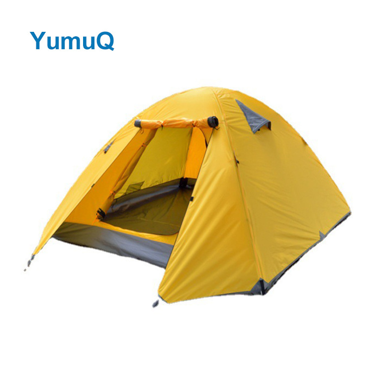 YumuQ 6 Person Cheap Custom Pop Up Automatic Canopy Instant Camping Outdoor Tent With Logo