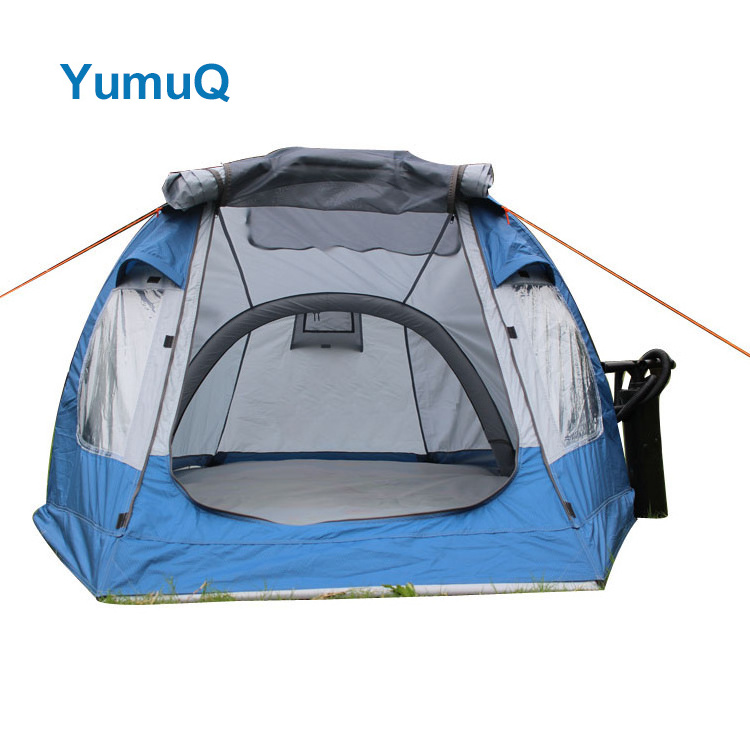 YumuQ High-quality Custom 1 12 People Glamping Automatic Inflatable Camping House Camper Tent