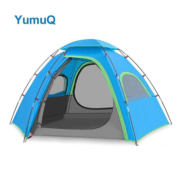 YumuQ High Quality Instant Automatic Outdoor automatic Easy Pop-up Folding Canopy Tents For Camping