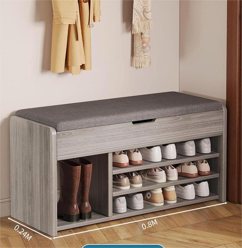 Simple Home Door Shoe Rack with Layered Cabinet Design for Kitchen Indoor Spaces Small Narrow Save Space for Rental Dormitories