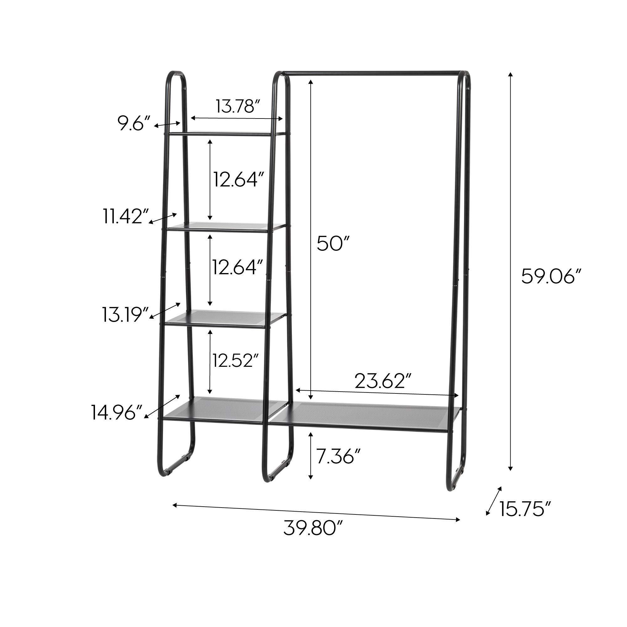 Latest Design Portable Closet Wardrobe Heavy Duty Wardrobe Closet Open Closet Shelving System Wardrobe