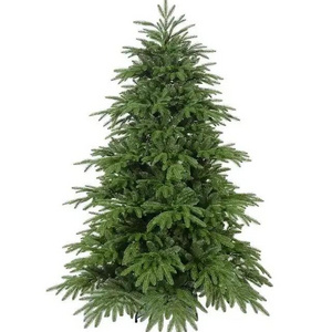 Wholesale Premium Xmas Spruce 6ft PE PVC Hinged Fat Prelit Lights  Artificial Christmas Tree with party decoration