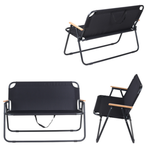 folding rocking  oversize heavy duty doubleseat Camping chair for relax with Bedroom