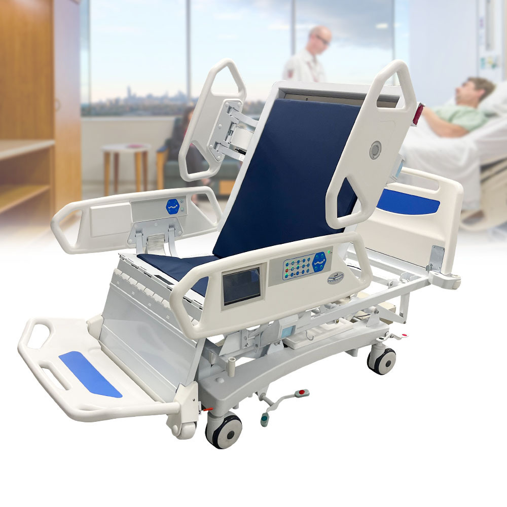 ORP-BE71 Multifunctional Medical Electric Bed Icu Patient Beds 8 Function Hospital Beds