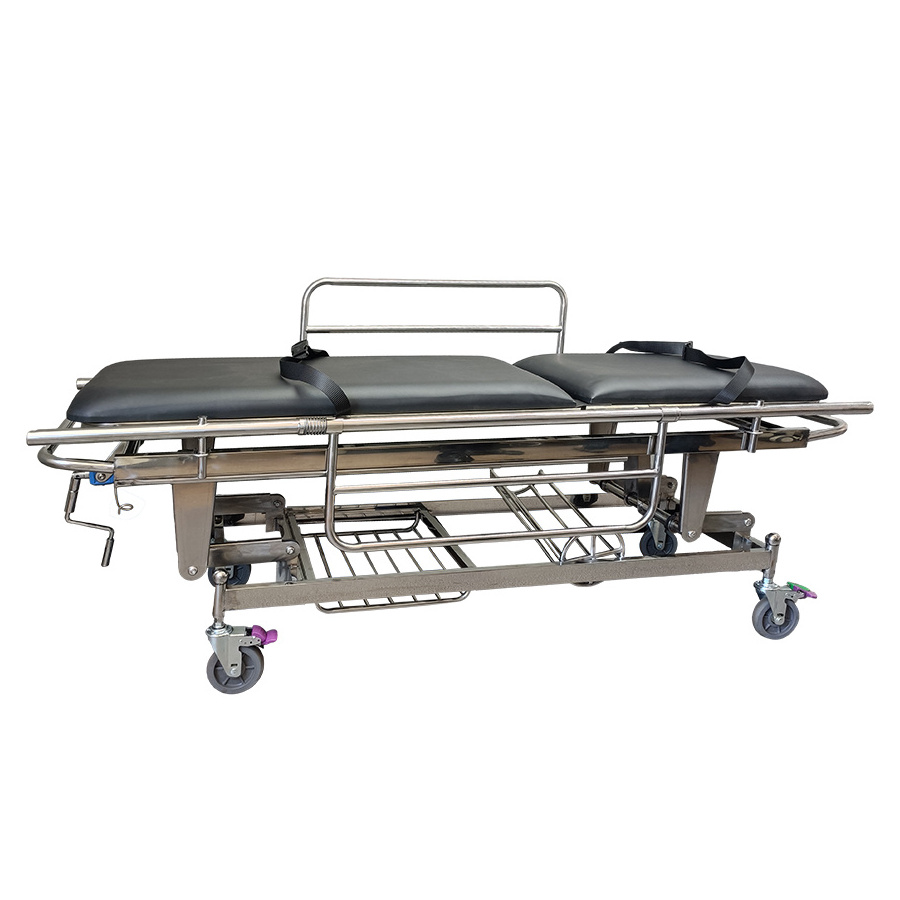 ORP-NST06 Medical Transport Stretcher Transfer Trolley Hospital Bed For Emergency