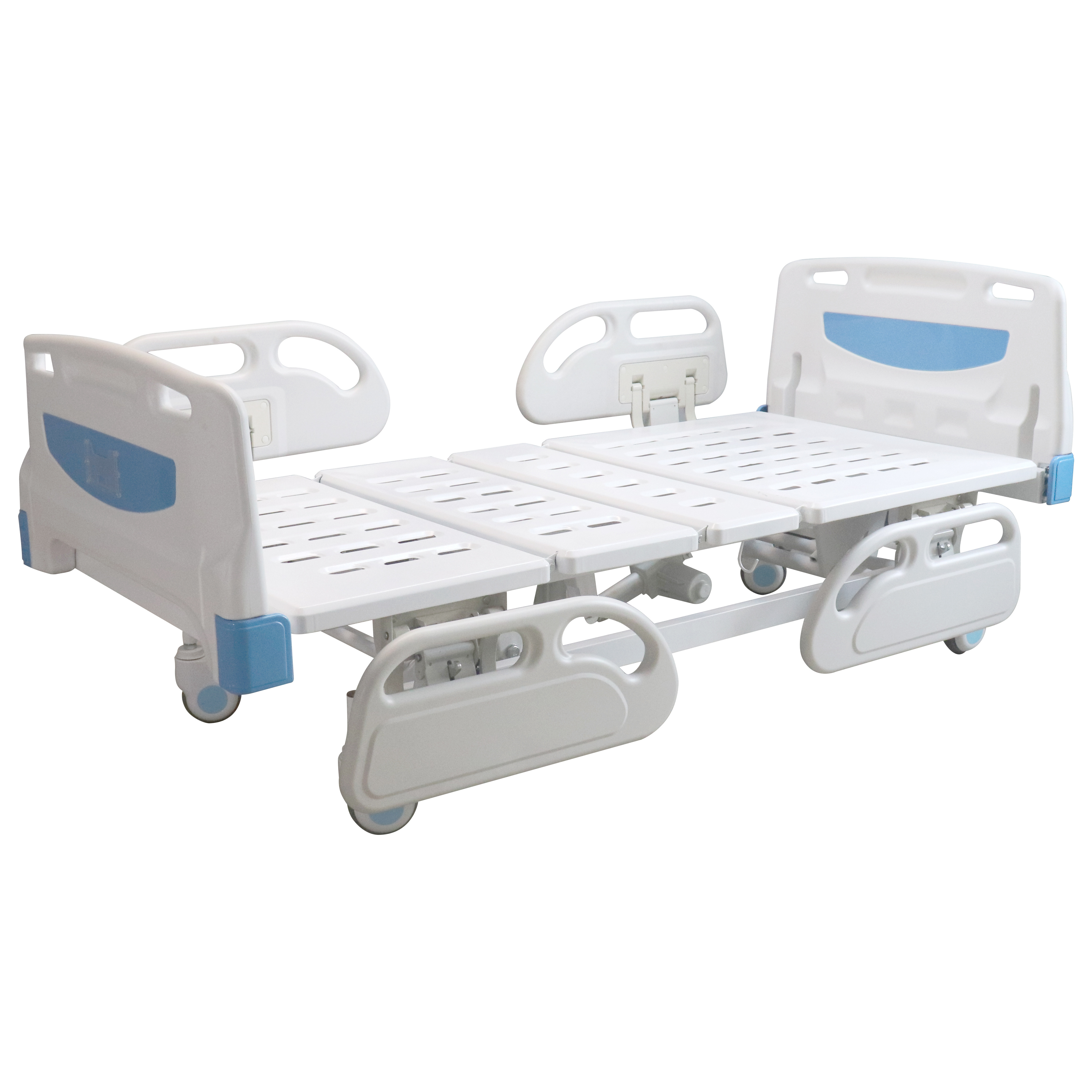 ORP-BE57 China factory made patient bed medical hospital bed electric 4 motors bed with PP side rails