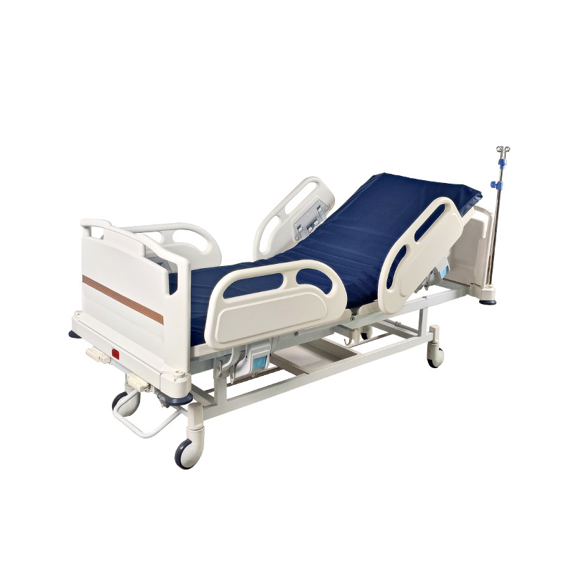 Manual Icu Sickbed Multi-functional Adjustable Medical Bed Elderly Patient Home Care 2 Function Nursing Bed Hospital Bed