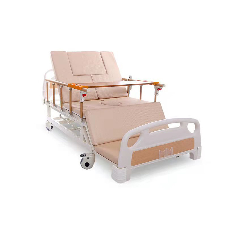 ORP-BEWE05 five functions electric nursing hospital bed with potty hole super-low homecare nursing bed