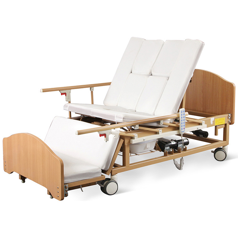 ORP BHE02 china icu stand bed 5-function electric hospital beds hospital bed with toilet