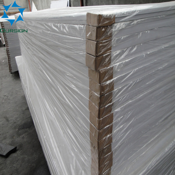 Oursign 3mm 4mm 5mm 6mm White PVC Foam Board 9mm PVC Plastic Sheet 10mm rigid/celuka PVC Foam sheet for advertising