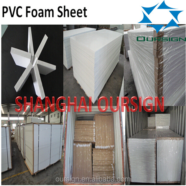 Professional manufacturer PVC foam board sheet material expanded polyurethane