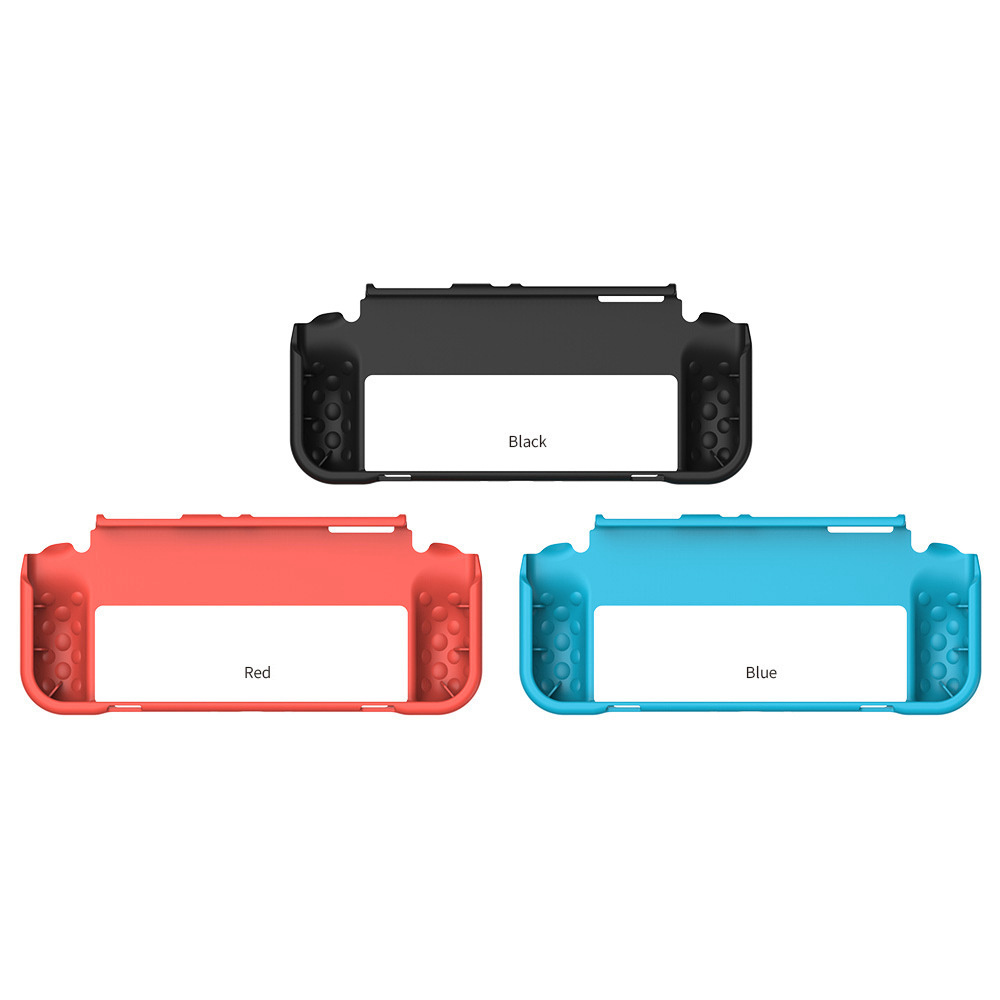 TPU Protection Grip Case Console Cover With Stand For Nintendo Switch OLED