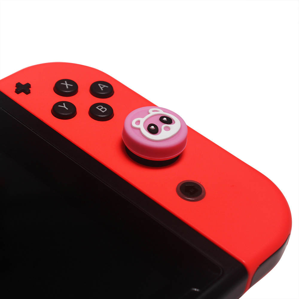 Cute Silicone Thumbstick Grips Joystick Caps Cover for Switch Joy Con for Nintendo Switch Pro Controller