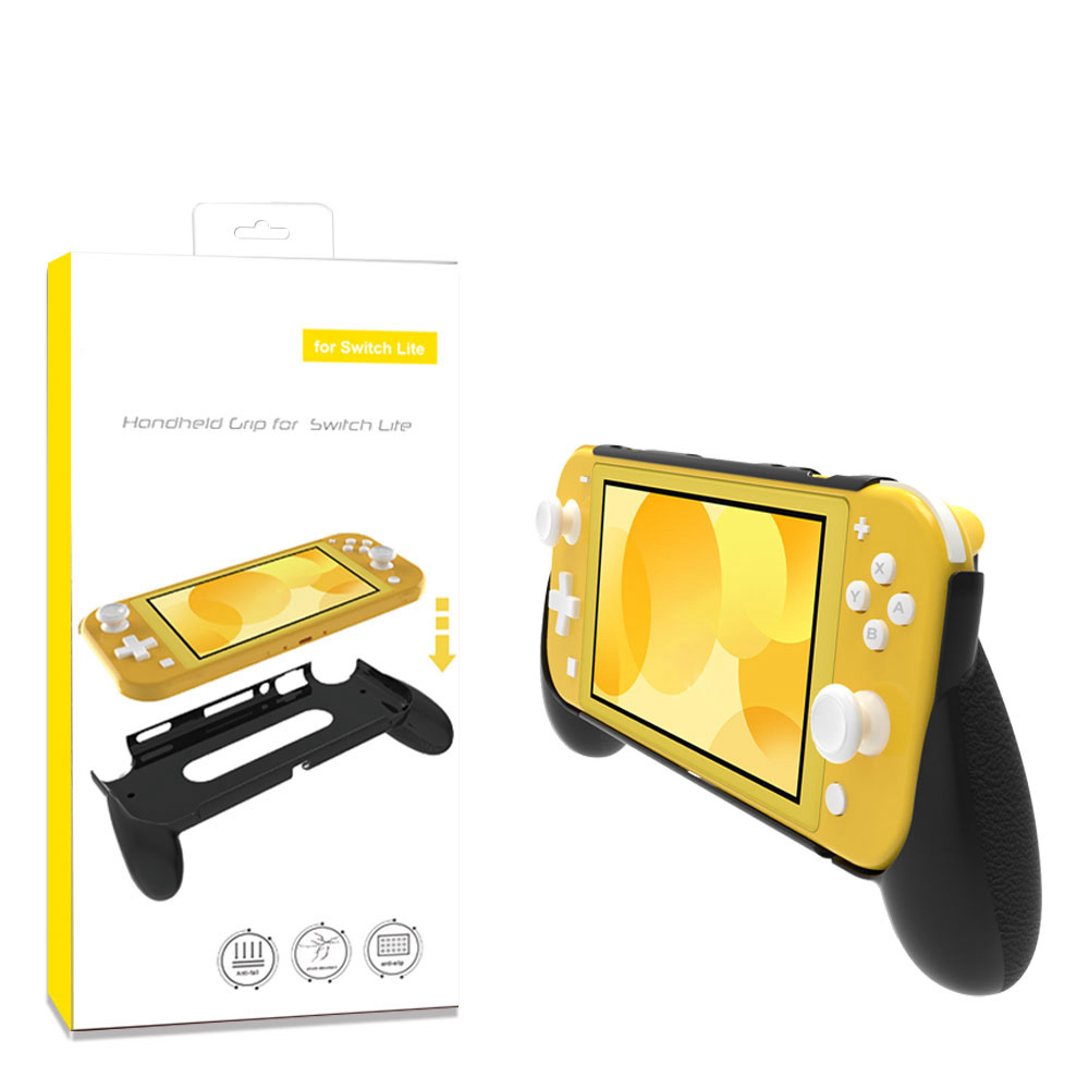 Hard Shell Dockable Protective Handle Case Cover for Nintendo Switch Lite Hand Grips Handles Ergonomic Protective Case