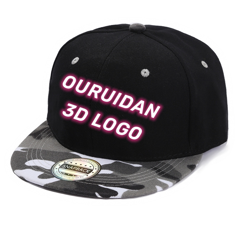 Blank Snapback Cap Manufacturer Custom Embroidery Logo Snap Back Cap Hat Suppliers Plain 100% Polyester christmas hats