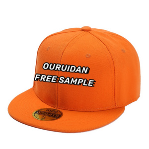 Blank Snapback Cap Manufacturer Custom Embroidery Logo Snap Back Cap Hat Suppliers Plain 100% Polyester christmas hats