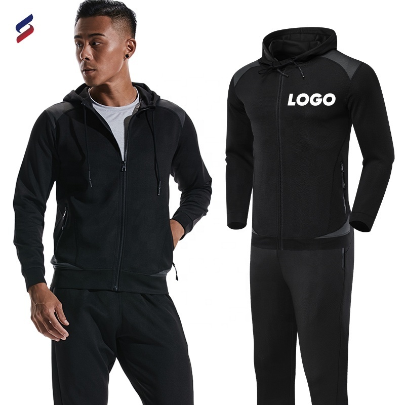 Custom Sport Tracksuits for Men Jogging Sportswear Fitness Tracksuit Running Casual Tracksuit Soccer Training Team Suits 327+227