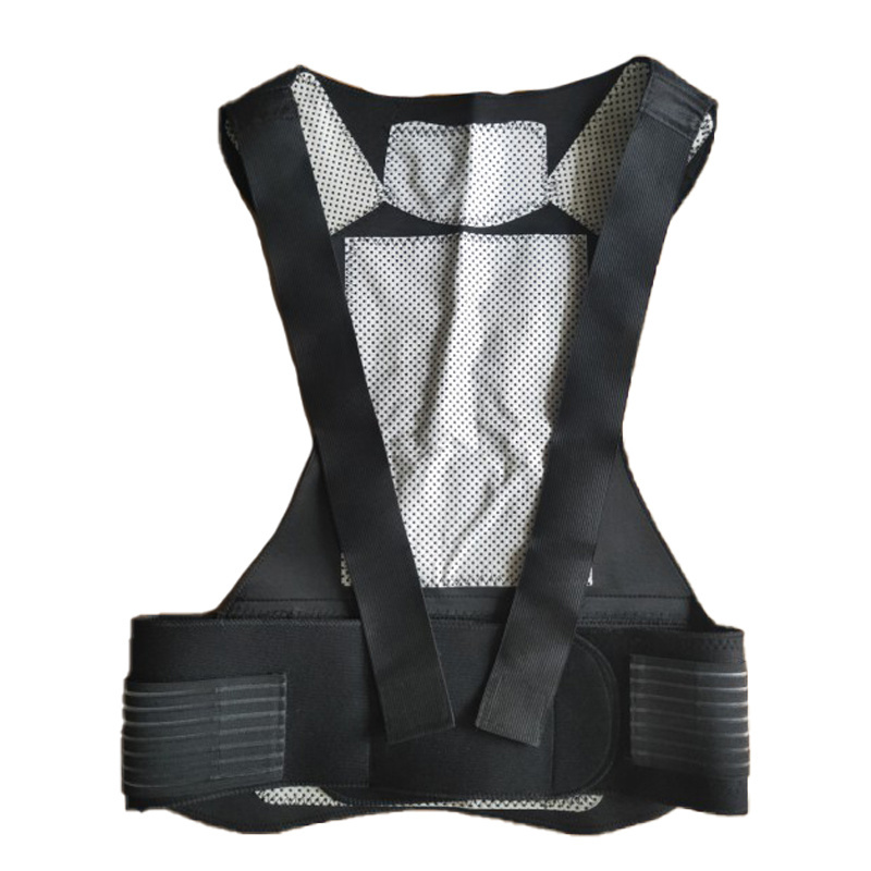 Self-Heating Fitness Vest with Tourmaline Warm Back and Abdomen Shoulder Magnet Physiotherapy Vest for Protection