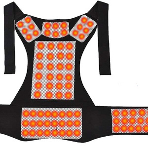 Self-Heating Fitness Vest with Tourmaline Warm Back and Abdomen Shoulder Magnet Physiotherapy Vest for Protection