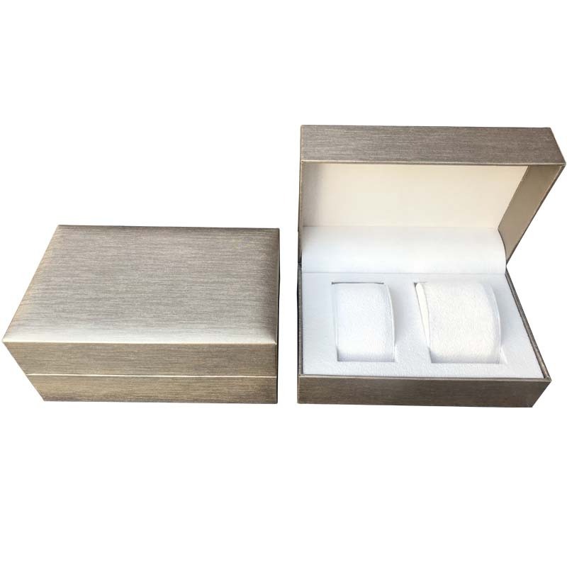 Luxury Custom Logo Lover's Packing Watch Box Gift Packaging Box for Two Watches