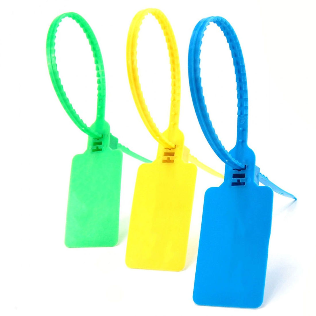 Factory Custom Anti-theft Self Locking Disposable Plastic Seal Ties With Label