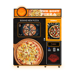 Full Automation Hot Food And Pizza Vending Machine Customized Umbrella Pizza Vending Making Machine Food