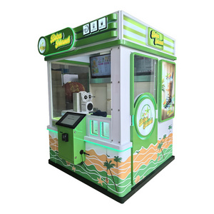 Wholesale Smart Bubble Boba Tea Vending Machine Automatic Robot Atm Make Milk Tea Vending Machine