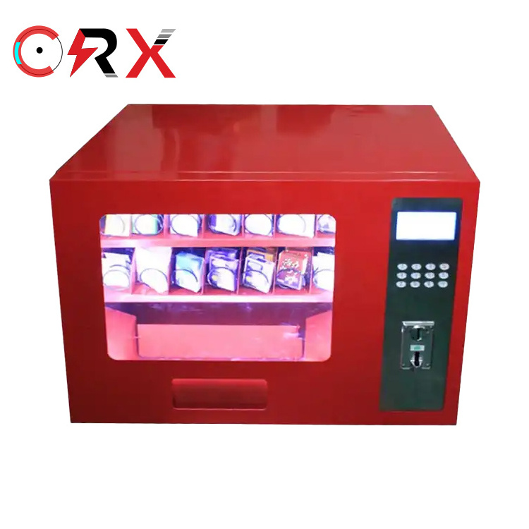 Coin Operated Vending Machine Small Combo Vending Machine Drink And Snack Mini Vending Machine