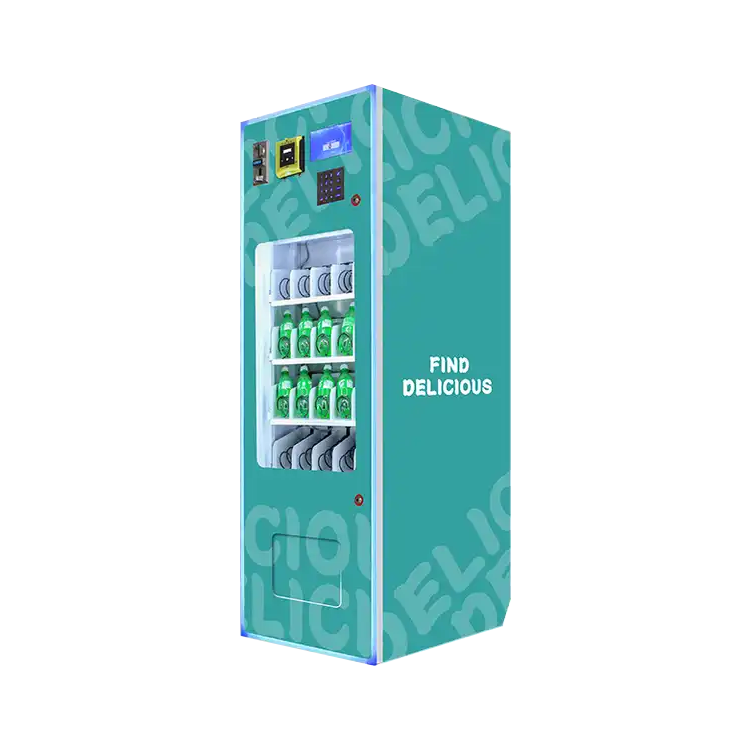 Top Seller Beauty Products Lipsticks Lashes Vending Machine Self-help Dispenser Changing LED Vending Machine