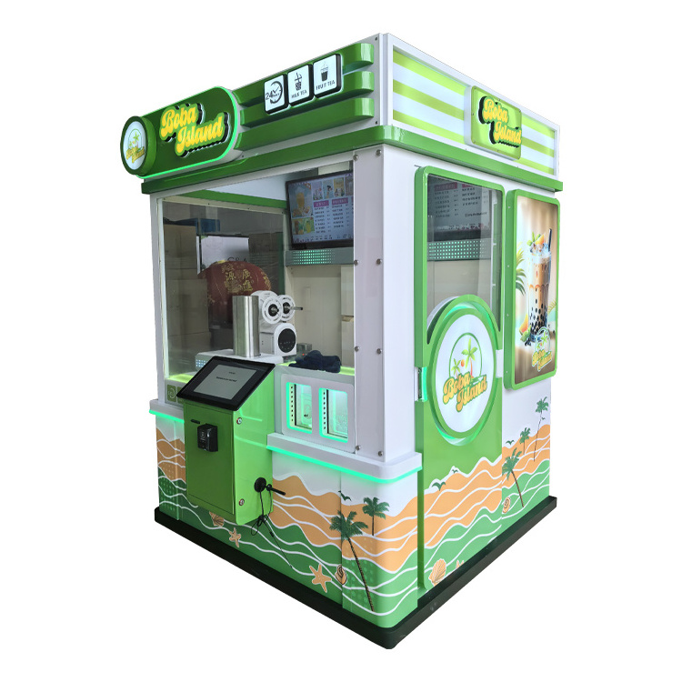 Factory Sale Smart Milk Boba Bubble Tea Vending Machine Fully Automatic Bubble Tea Vending Machine Robotics For Drinks