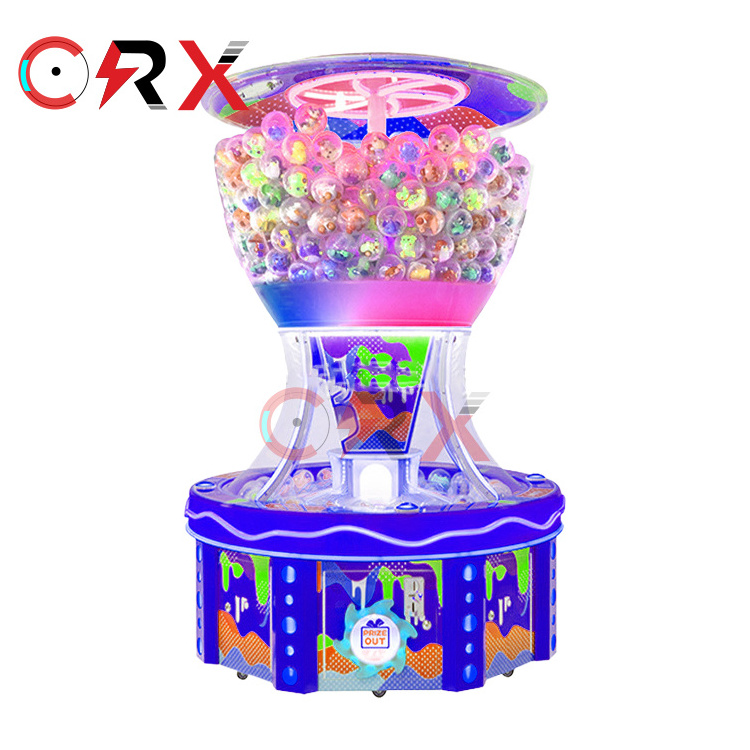 Mall Automatic Crystal Capsule Toys Arcade Games Coin Operated Toy Capsule Gumball Vending Machine