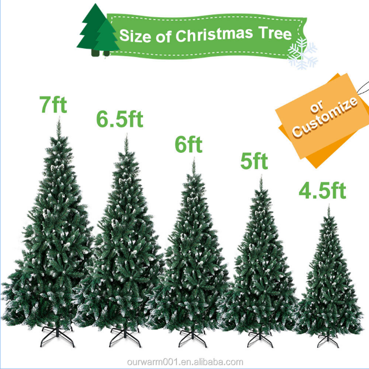 OurWarm wholesales Artificial Christmas Tree  Arbol de navidad Albero Di Natale por mayor  Sztuczna Choinka