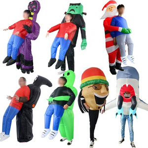 Ourwarm Body Inflatable Costume Holiday Party Blow Up Giant Halloween Suit Inflatable Costumes for Adults Funny