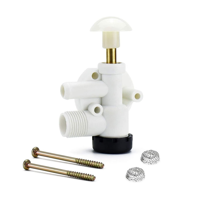 385314349 RV Water Valve Assembly Camper Trailer Toilet Repair Kit Fit For Dometic Sealand EcoVac Vacuflush Pedal Flush Toilets