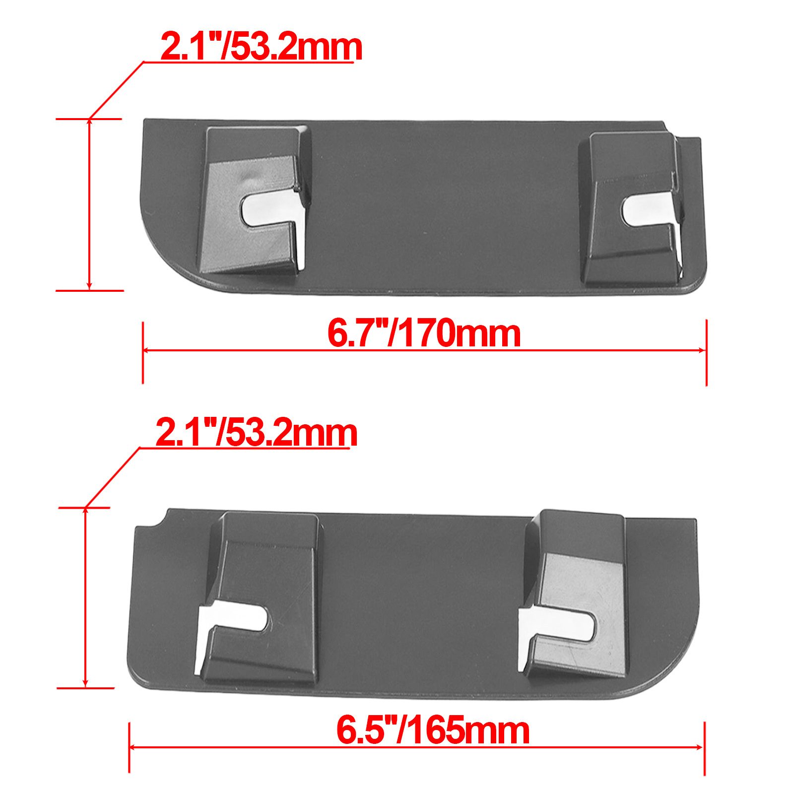 1Pair Car Tailgate Boot Handle Repair Snapped Clip Kit For Nissan Qashqai Dualis 2006 2007 2008 2009 -2013 90812JD20H 90812JD30H