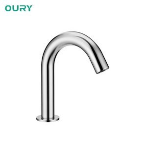 Touch Electronic Infared Hands Free Stainless Steel Automatic Sensor Basin Taps And Automatic Touch Sensor Faucet