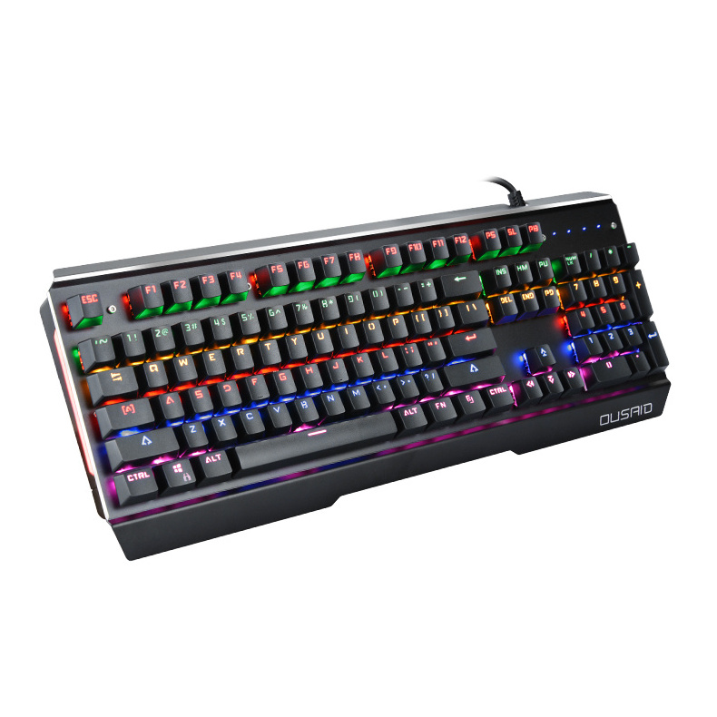 Special Offer Langao DK910  Hand Rest Outemu Switch Wired 104 Keys Full Waterproof Full Mechanical Keyboard