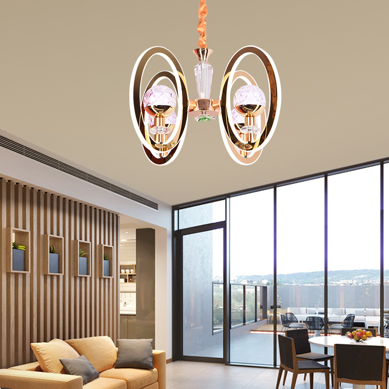 Modern chandelier lamp pendant led pendant light for living room bedroom bar dining room